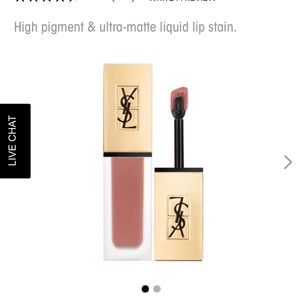 YSL matte lip stain